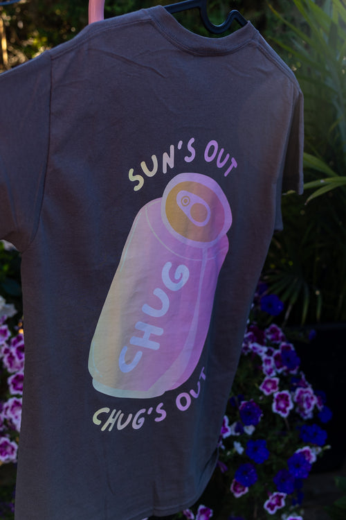 Suns Out Chugs Out Tee